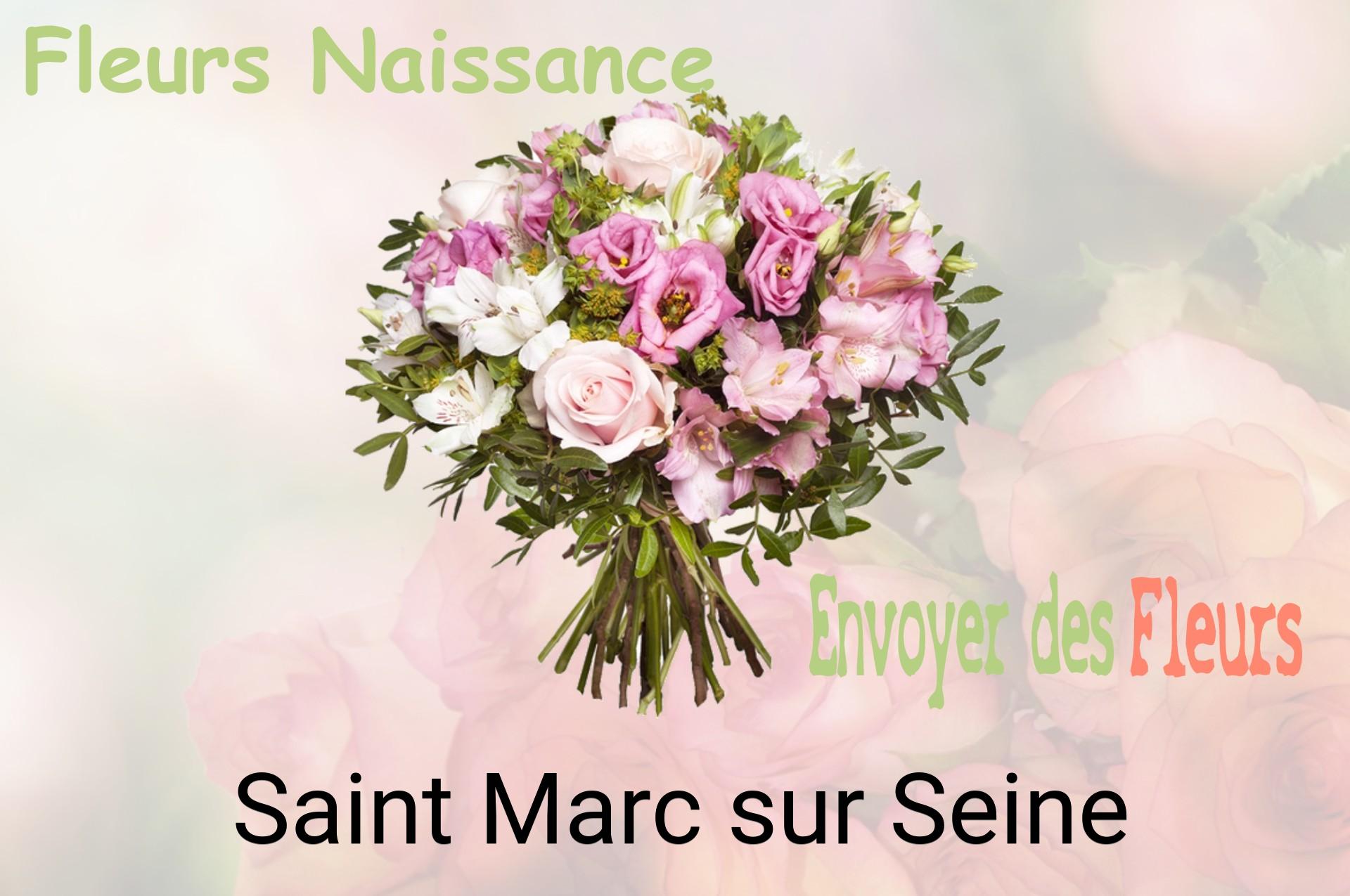 Bouquet de fleurs de naissance livré à Saint-Marc-sur-Seine